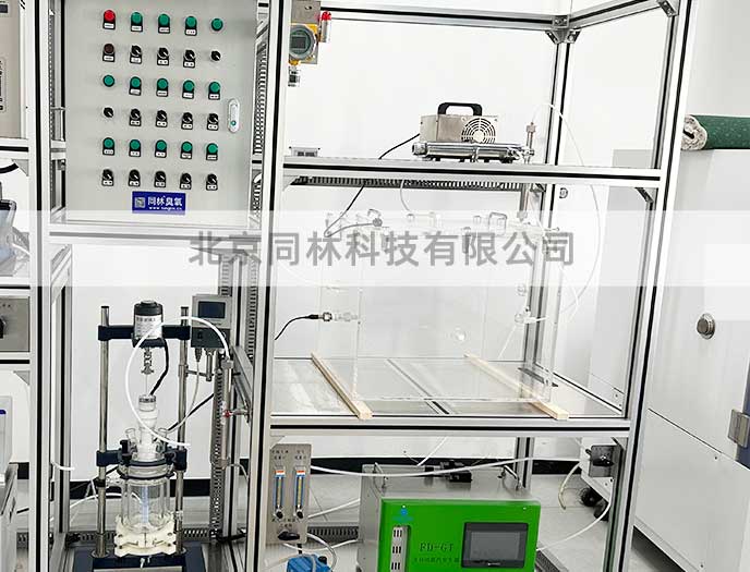 臭氧暴（bào）露染毒實驗裝置驗收完畢