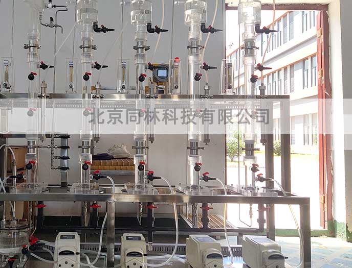 某（mǒu）單位（wèi）5柱臭氧實驗裝置驗收完畢
